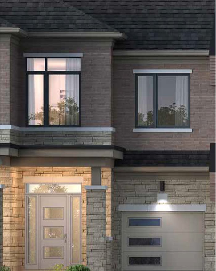 The Charlotte model rendering at Bayview Heights